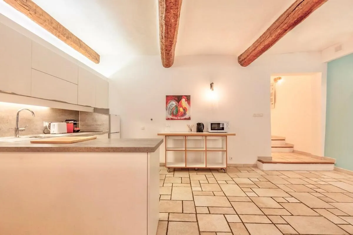 Proche Du Cours Saleya Et De La Plage, Dans Le Vieux Nice, Spacieux Et Climatise Apartment Nizza